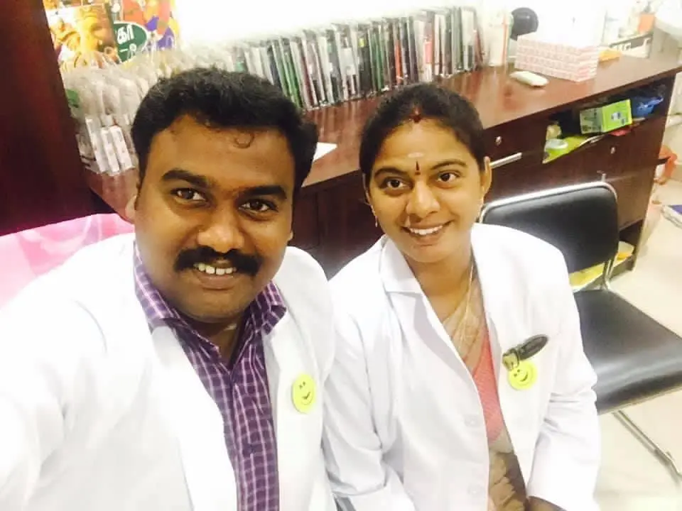 Dr. Sathish and Dr. Jeevitha